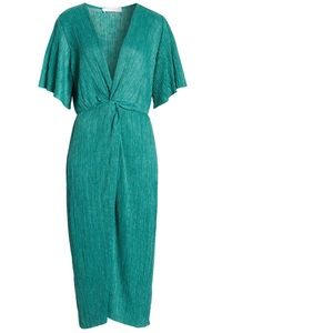 Green cocktail Dress